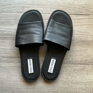 Steve Madden Kaya Leather Upper Slippers